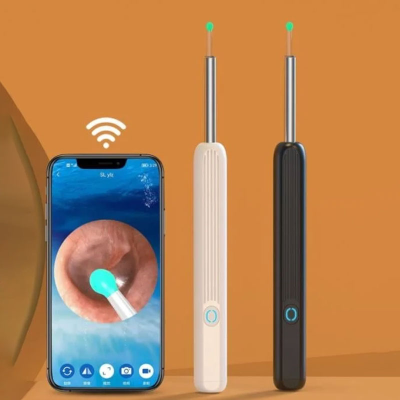 Smart Öronplockare med Kamera – HD, Bluetooth & WiFi