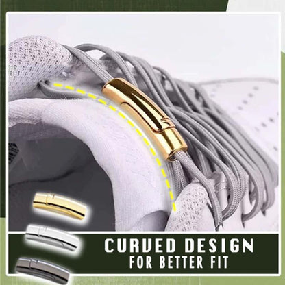 Magnetiska skosnören utan bindning