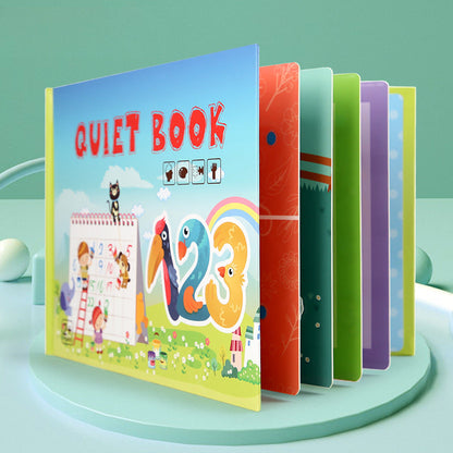 MONTESSORIBOK FÖR BARN FÖR ATT UTVECKLA INLÄRNINGSFÖRMÅGAN