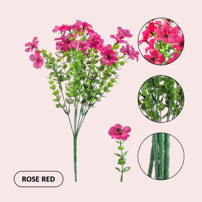 🌺UV-resistent färgglad konstgjord blomma💖