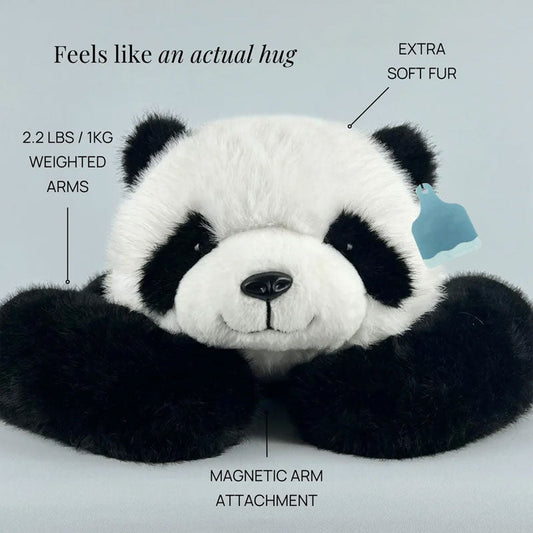 Panda Plysch Gravity Docka "Pookie"