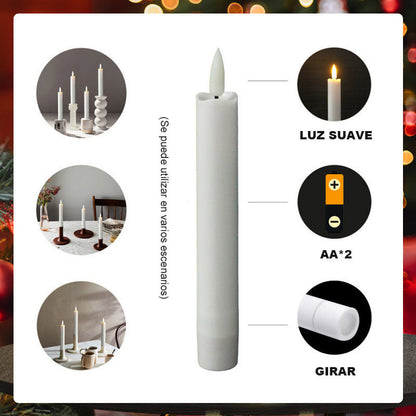 🎄 Julspecial 🔥 6st flammfria LED-fönsterljus