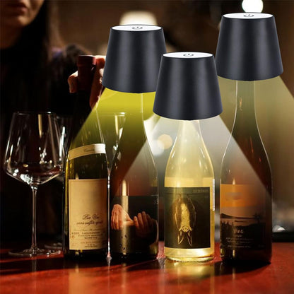 Spetsig Plug-In Uppladdningsbar Vinflasklampa