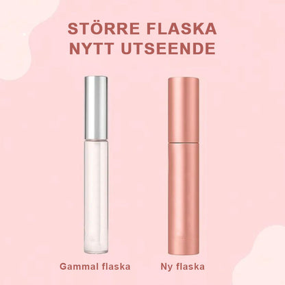 Transparent ögonfransvårdslösning