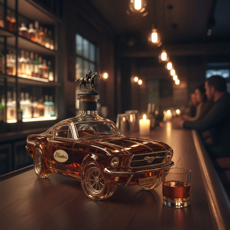 Mustang Whiskyflaska
