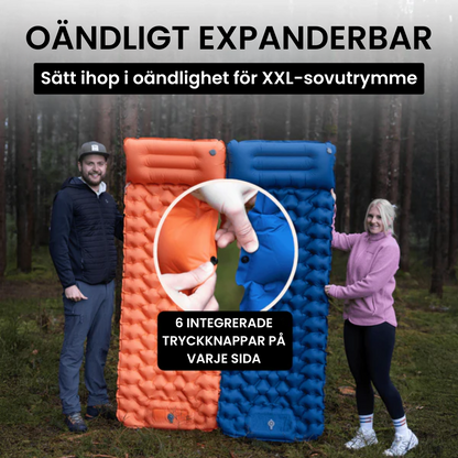 Utomhus bärbar uppblåsbar kudde