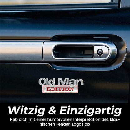 🚗 Old Man Edition auto embleem