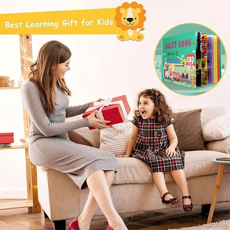MONTESSORIBOK FÖR BARN FÖR ATT UTVECKLA INLÄRNINGSFÖRMÅGAN
