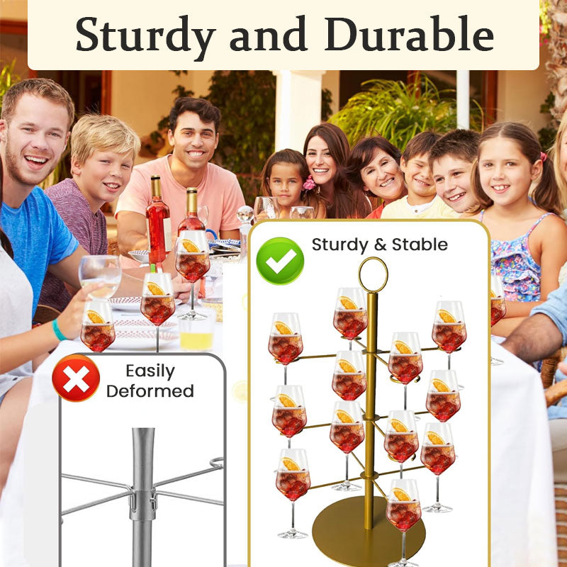 🎉 Julens flervåningars displayställ – perfekt för desserter och dekoration