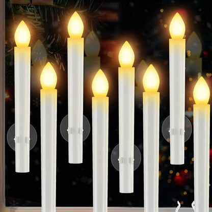 🎄 Julspecial 🔥 6st flammfria LED-fönsterljus