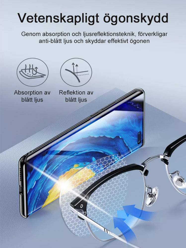 🔥Hot Sale🔥Ultra Light Anti Blue Presbyopic Glasögon