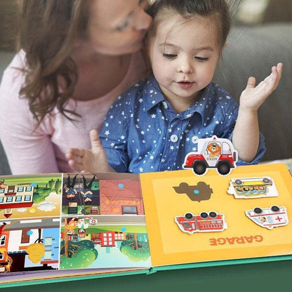 MONTESSORIBOK FÖR BARN FÖR ATT UTVECKLA INLÄRNINGSFÖRMÅGAN