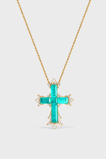 Paraiba kors smyckeset