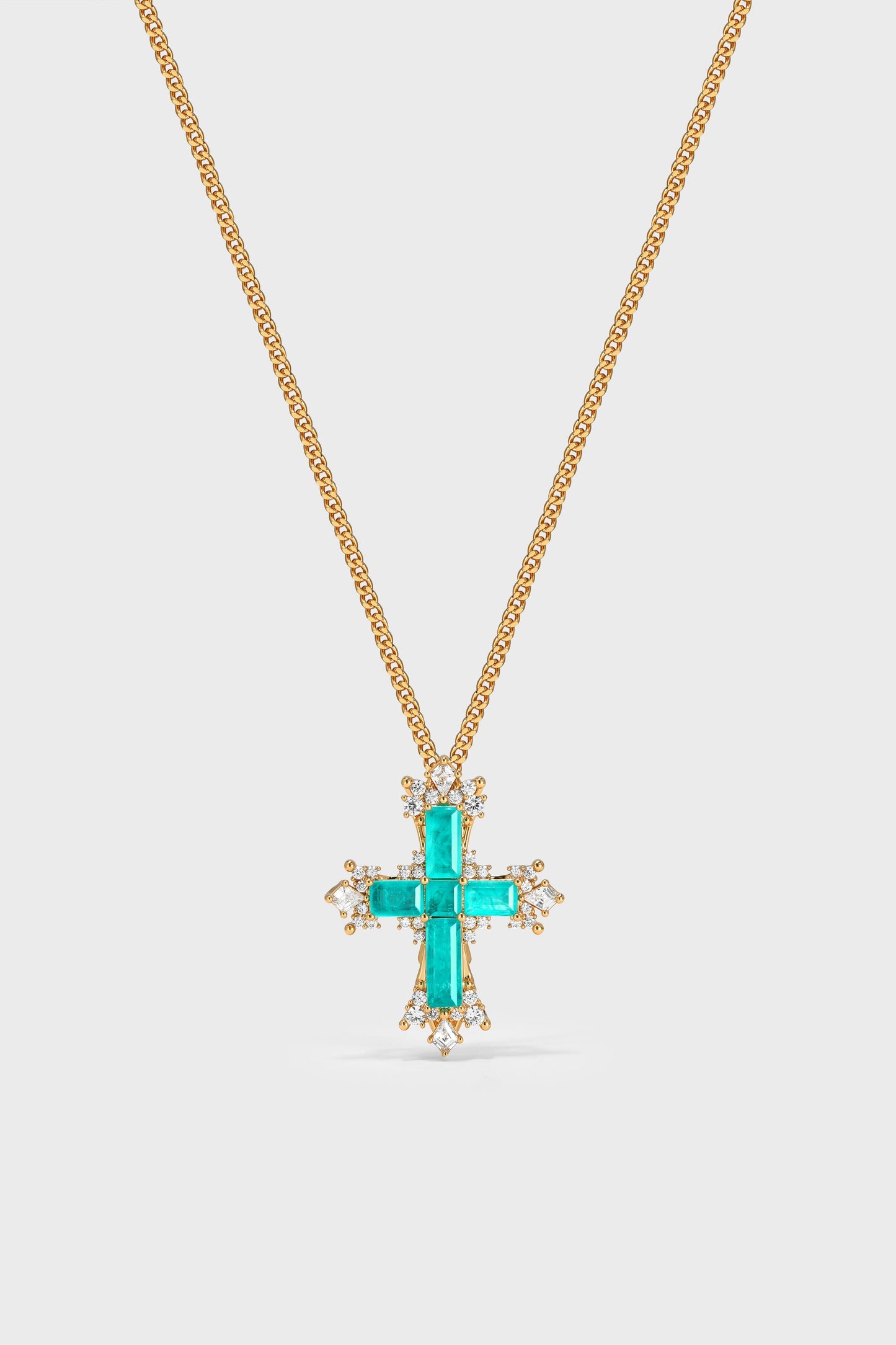 Paraiba kors smyckeset