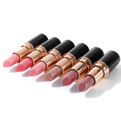 💖Diamond Lip Gloss Glitter Läppstift vattentätt