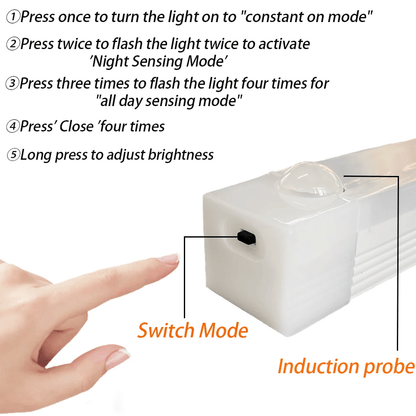 ⚡Sista dagen- Uppladdningsbara LED-lampor utan stans Smart Sensor Magnetic