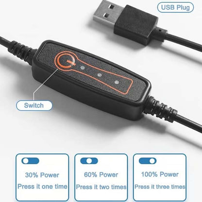 Bil USB-ventilerad sittdyna