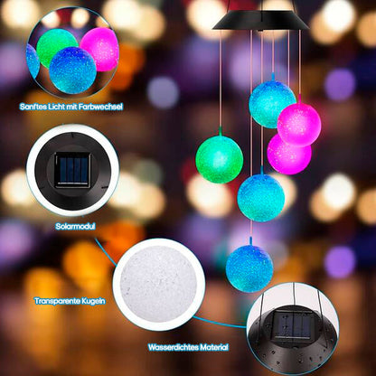 Solcellsdriven LED-hänglampa | AURAWIND