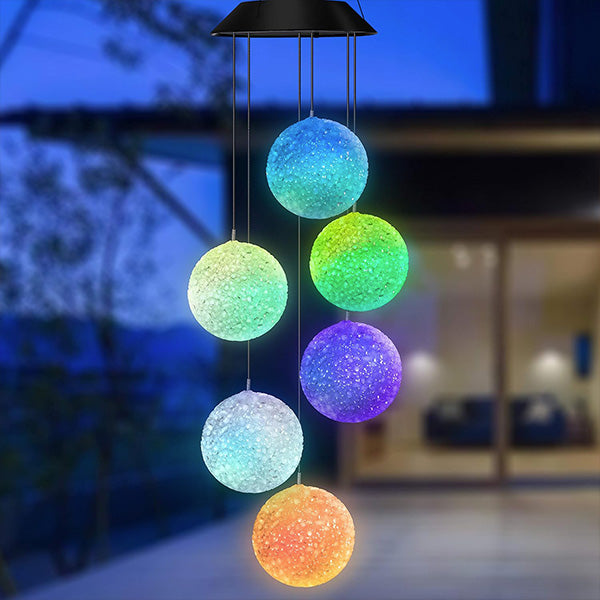 Solcellsdriven LED-hänglampa | AURAWIND