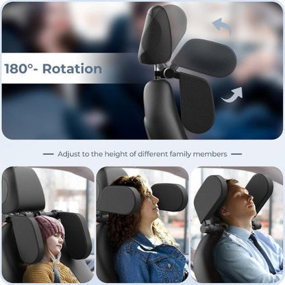 Ergonomiskt Huvud- Och Nackstöd För Bilen