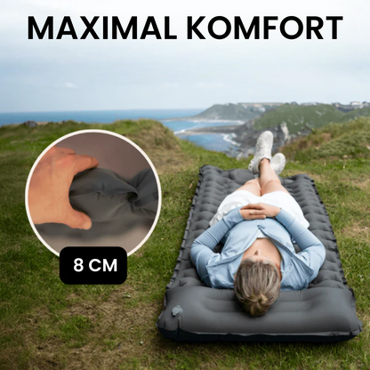 Utomhus bärbar uppblåsbar kudde