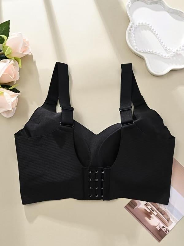🎁Ribbad push-up-bh med justerbara byglar för kvinnor