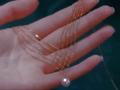 Sjöjungfruhalsband Med Pärla