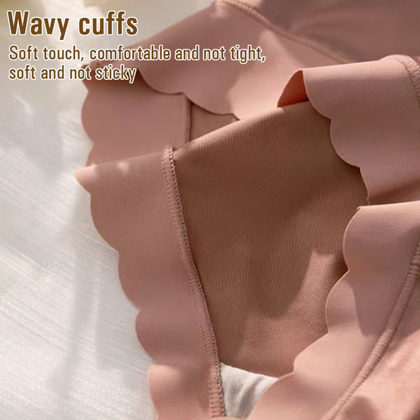( 🎁  2024 Nytt År Hot Sale  70% rabatt🎁)Pay1 Få 3(4paket) Premium Satin Antibakteriell Ice Silk Fuktabsorberande trosor