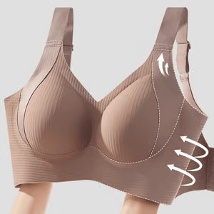 🎁Ribbad push-up-bh med justerbara byglar för kvinnor