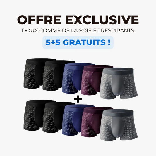 Boxershorts i bambufiber- Silkeslen mjukhet och god andningsförmåga