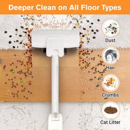 ❄️49% rabatt på sladdlös dammsugare - 6000PA kraftfullt sug för hem och bil