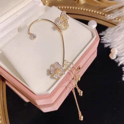✨🦋 Zirkoniaörhängen med fjärilspoo💖✨