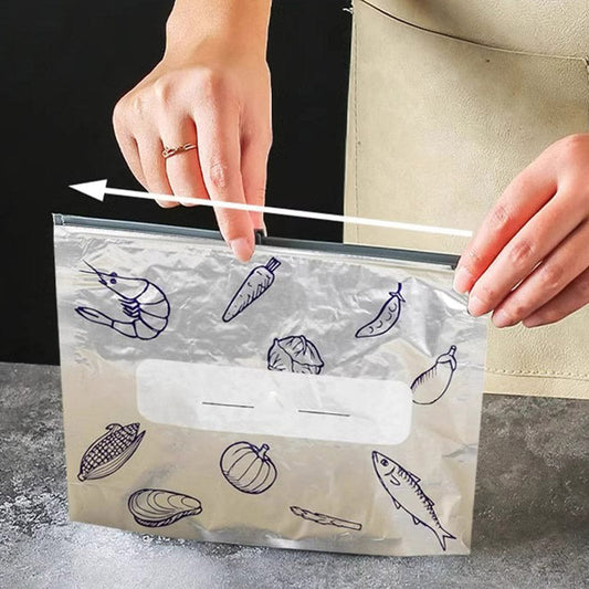 Aluminiumfolie antibakteriell färskhållningspåse