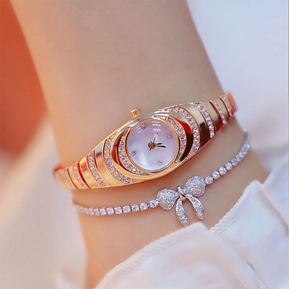 💎Damklockor med kristallarmband⌚⌛